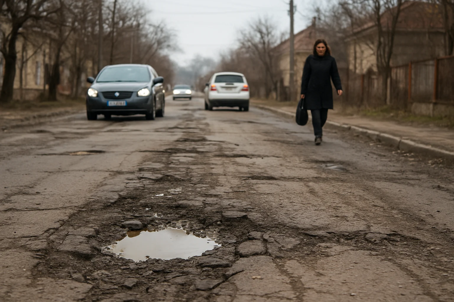 Situația actuală a infrastructurii rutiere din Botoșani – 15 martie 2026