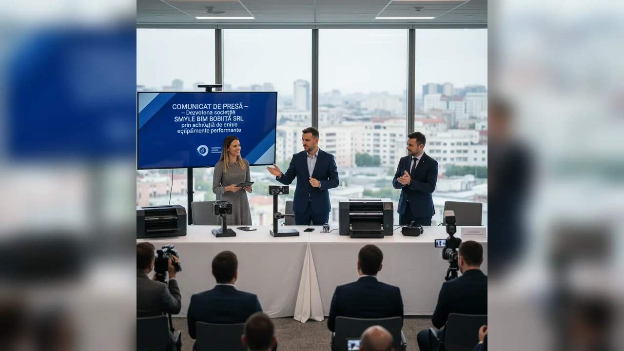 SMYLE BIM BOBIȚĂ SRL își extinde activitatea locală prin investiții în echipamente performante