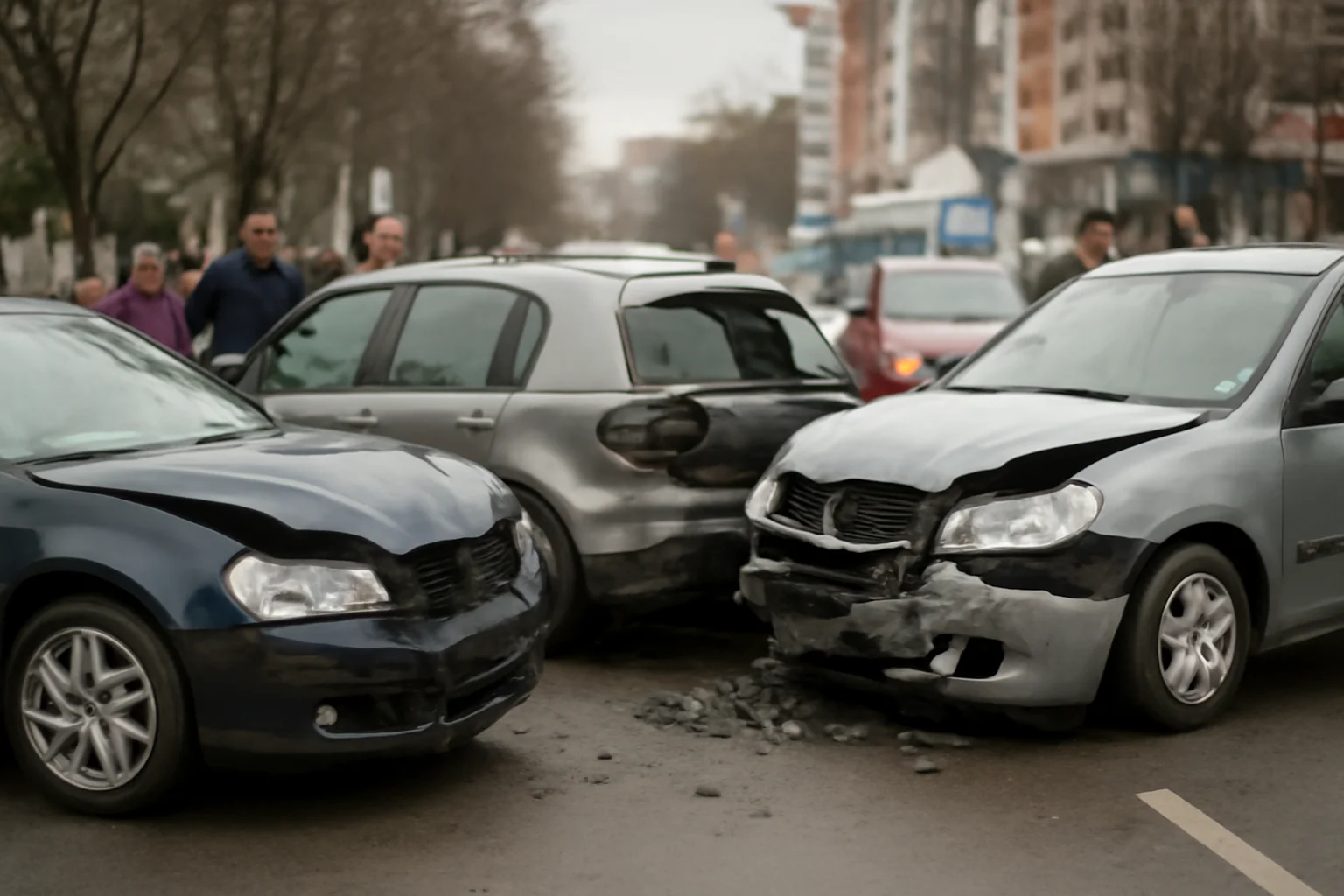 Șofer căutat după ce a lovit un stâlp și a fugit de la locul accidentului la Cornișa, în municipiul Botoșani