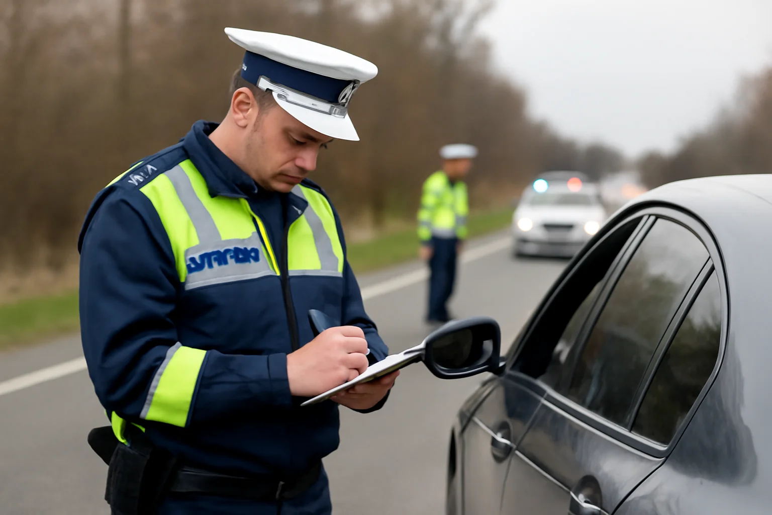 șofer depistat cu 153 km/h la Cotu