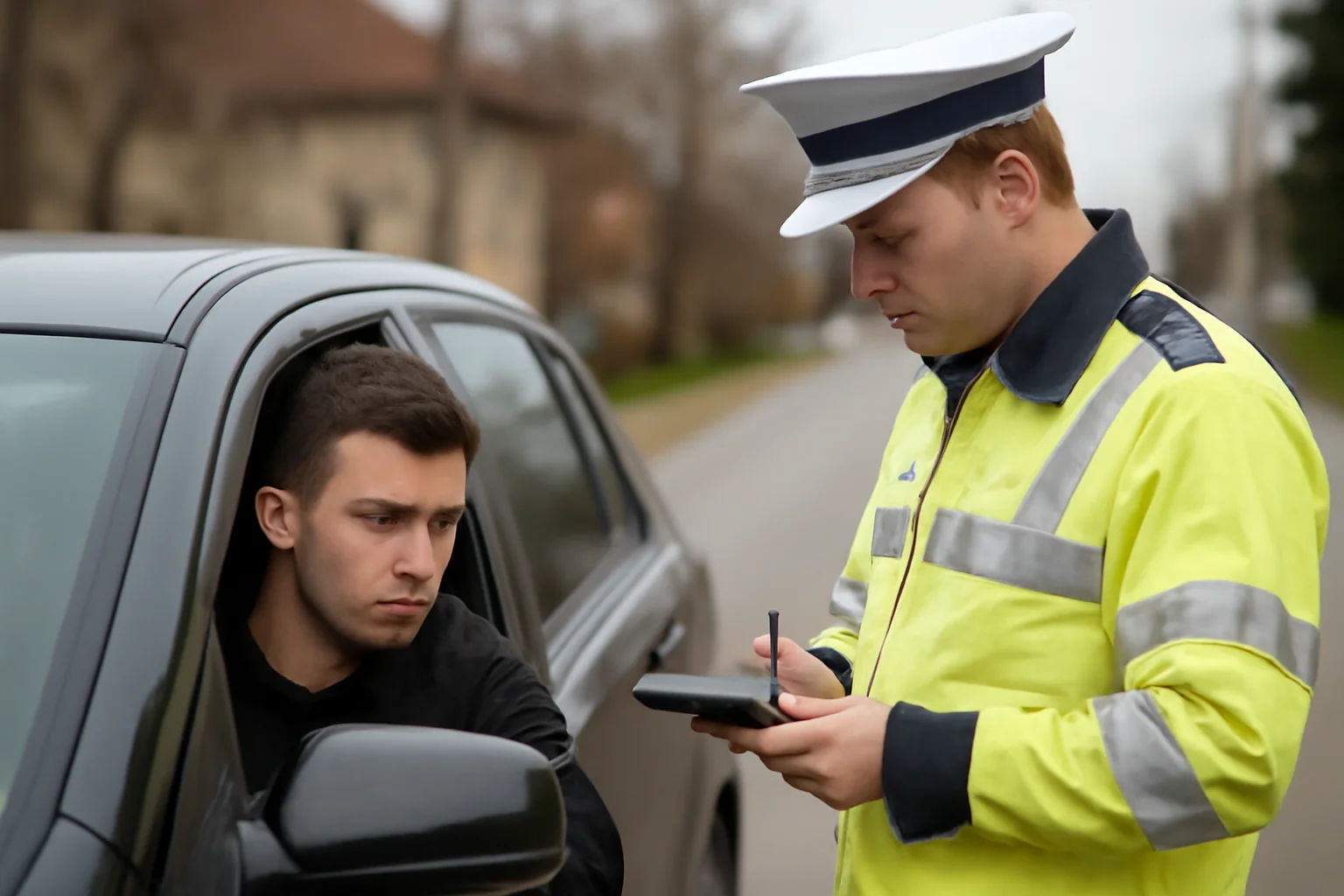 Șofer din Copălău, prins cu 153 km/h în localitate, sancționat la Botoșani