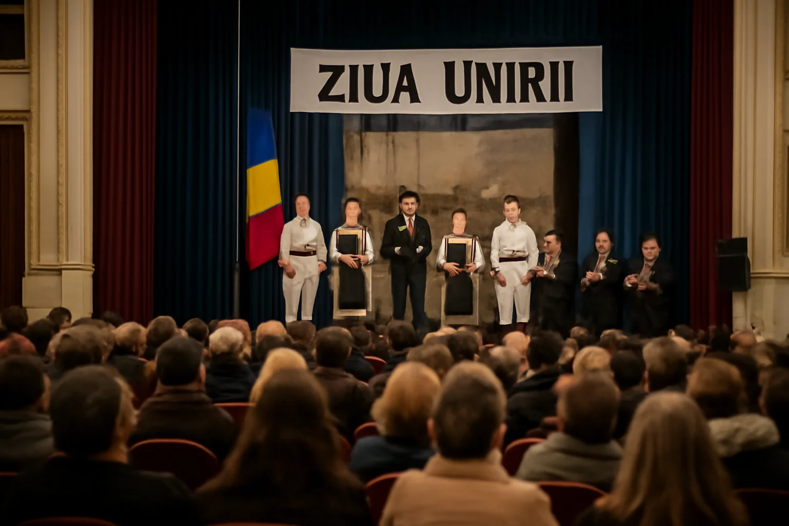 Spectacol aniversar de Ziua Unirii Principatelor la Cinematograful „Unirea” din Botoșani