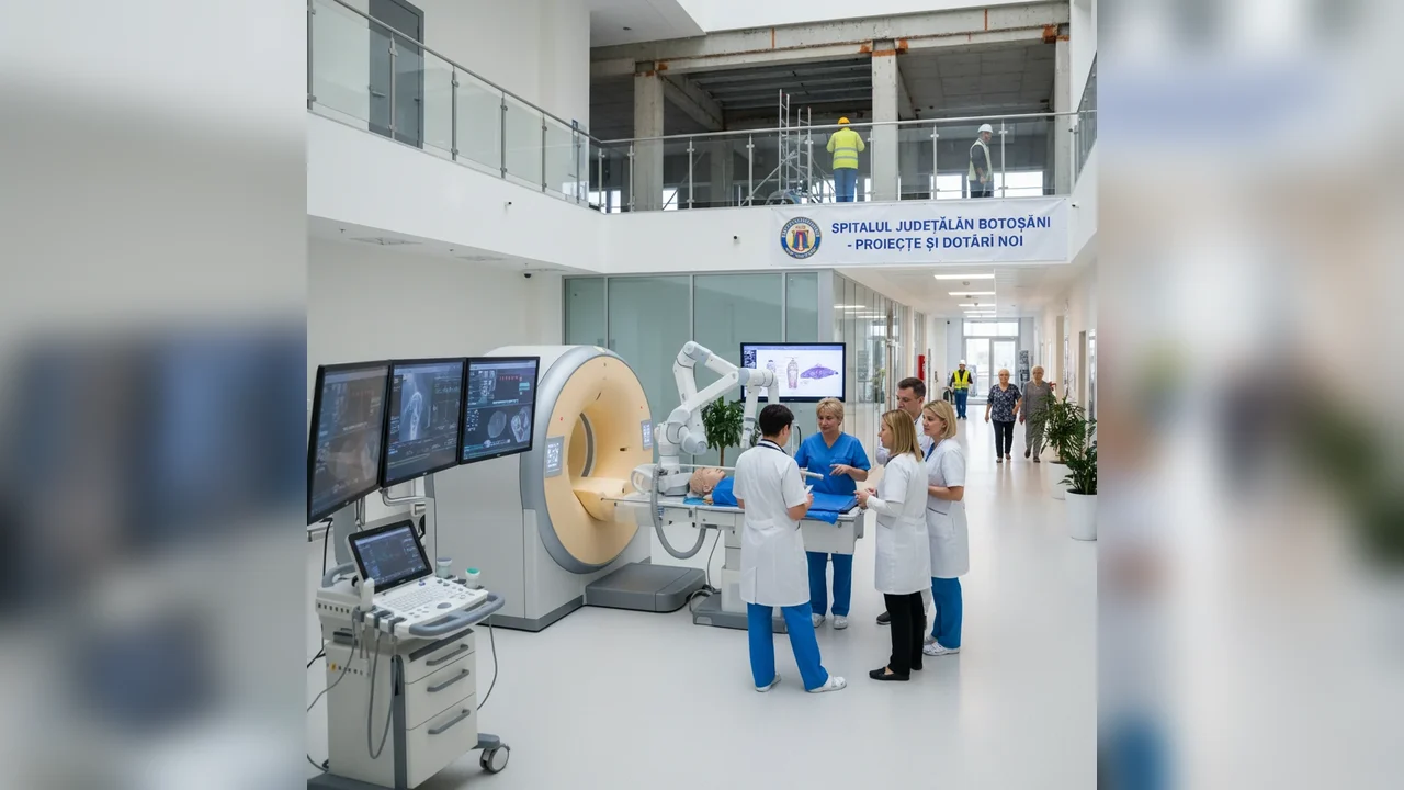 Spitalul Județean Botoșani primește echipamente moderne și susține proiecte importante din fondurile locale (VIDEO)