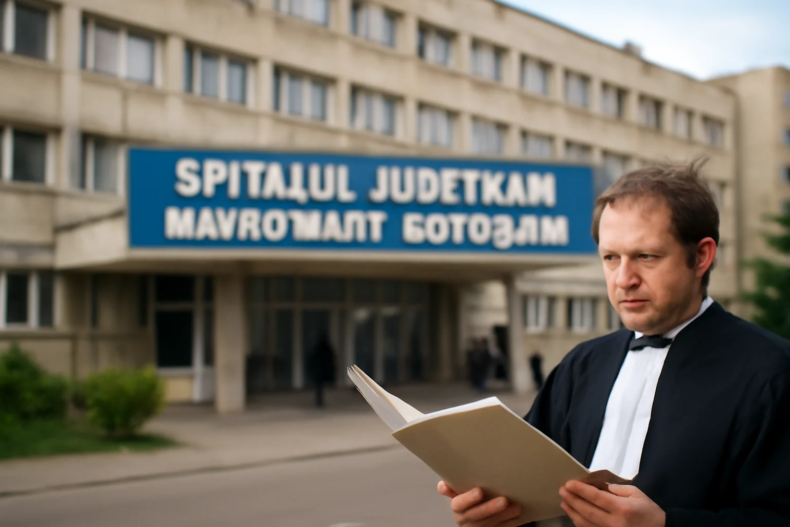 Spitalul Județean „Mavromati” Botoșani anunță căutarea de avocați pentru dosare cu miză ridicată