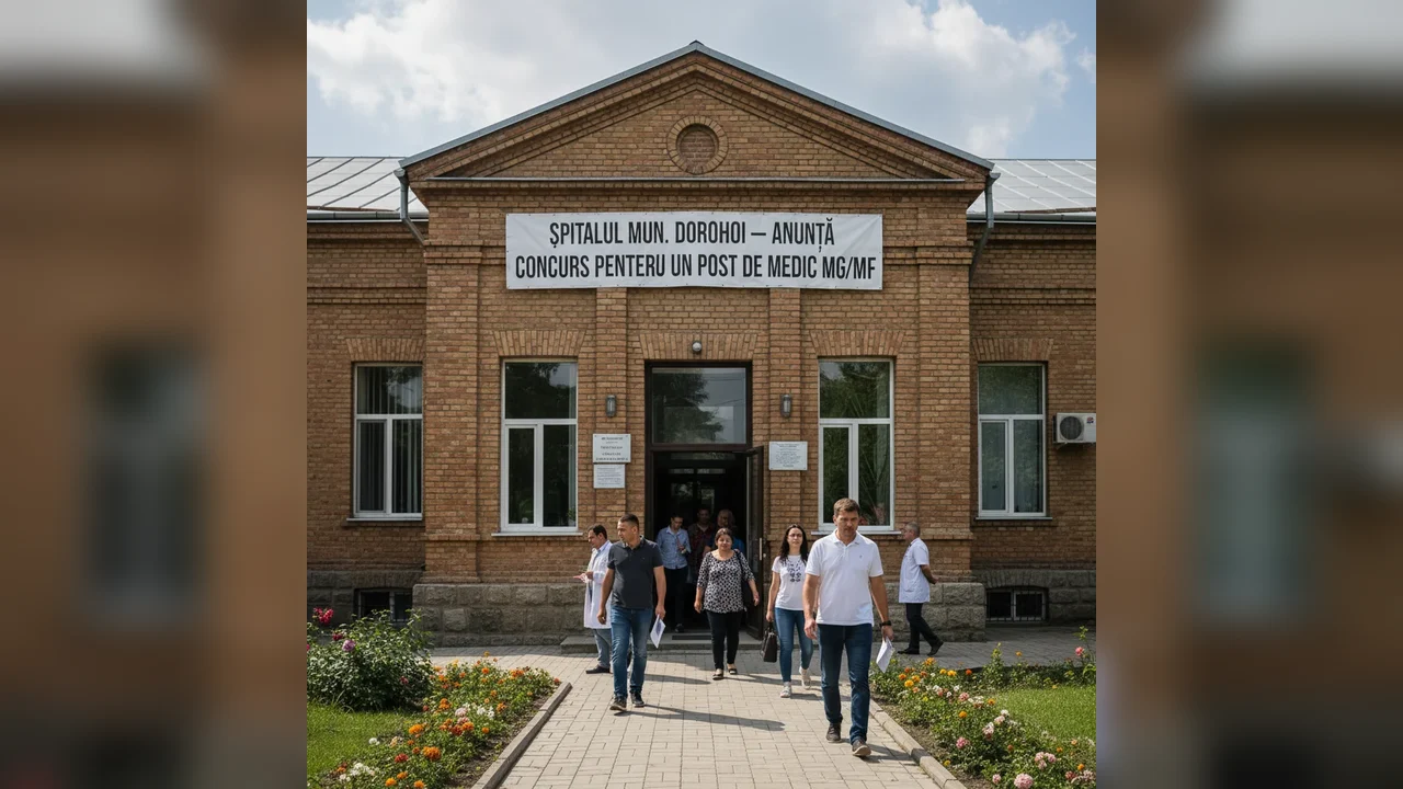 Spitalul Municipal Dorohoi organizează concurs pentru angajarea unui medic MG/MF
