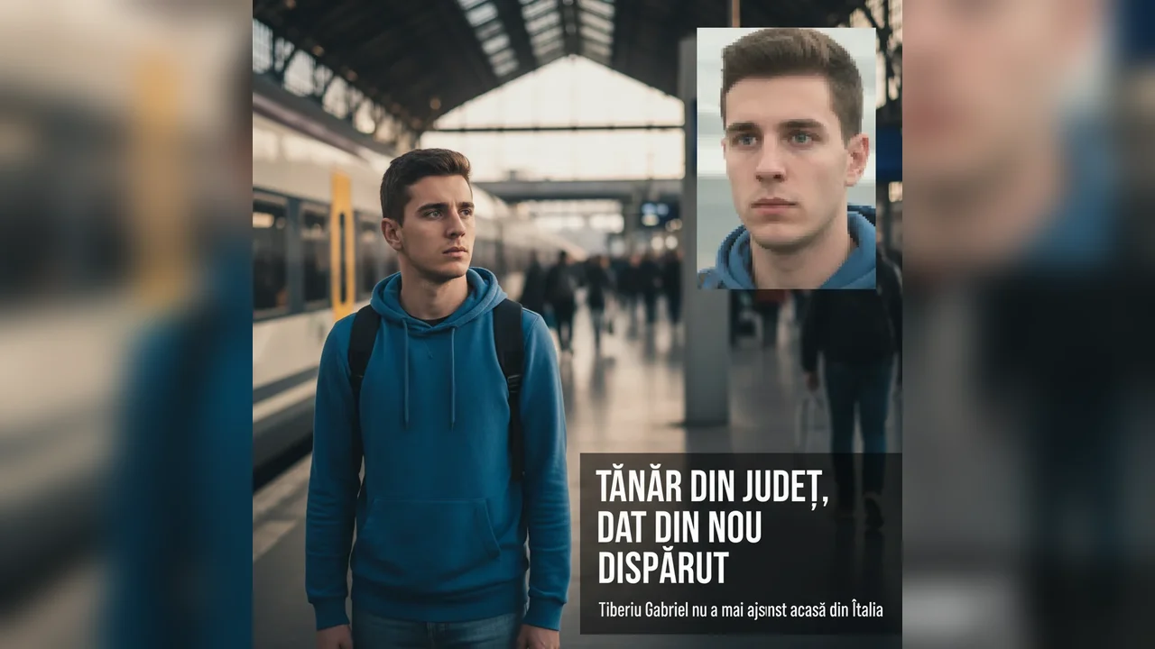 Tiberiu Gabriel nu s-a mai întors acasă din Italia