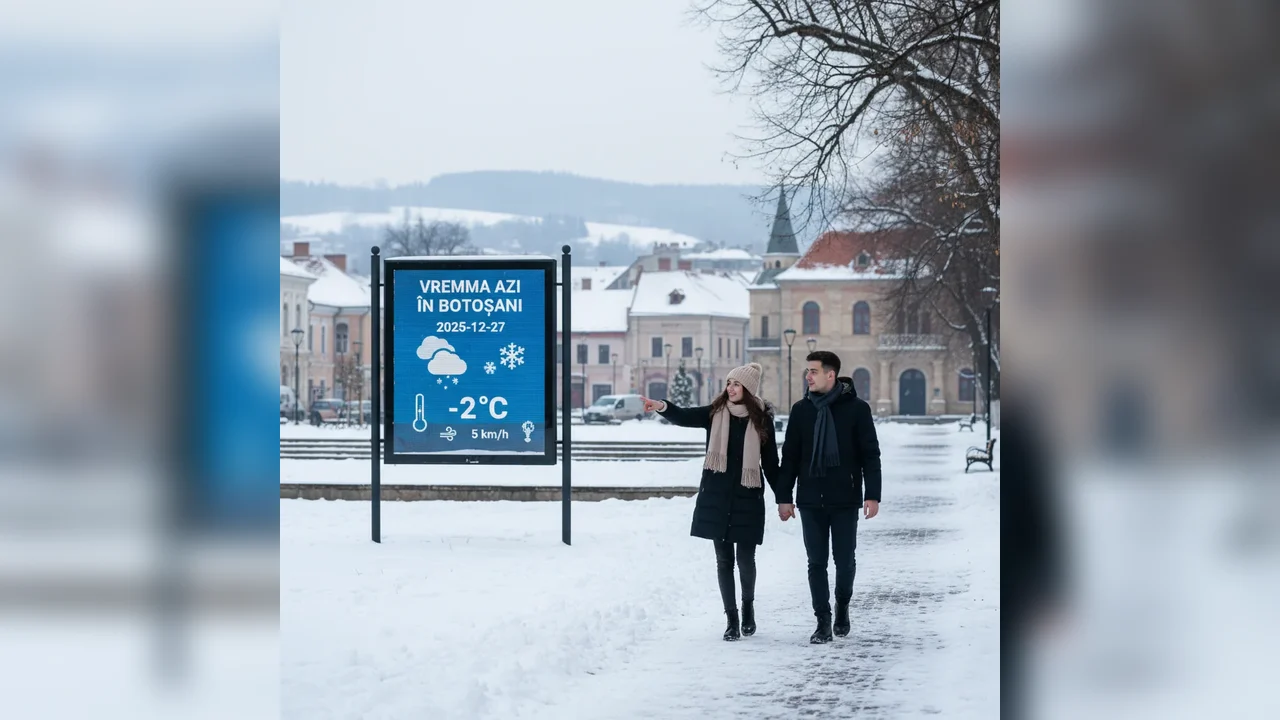 Vremea azi în Botoșani – 2025-12-27