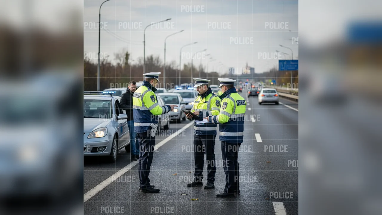 zeci de abateri constatate în trafic
